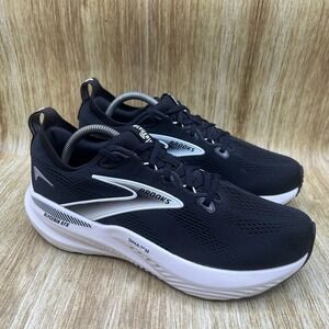 Brooks Glycerin GTS 22 Women's Size 10.5 Running Shoes Black White Stability